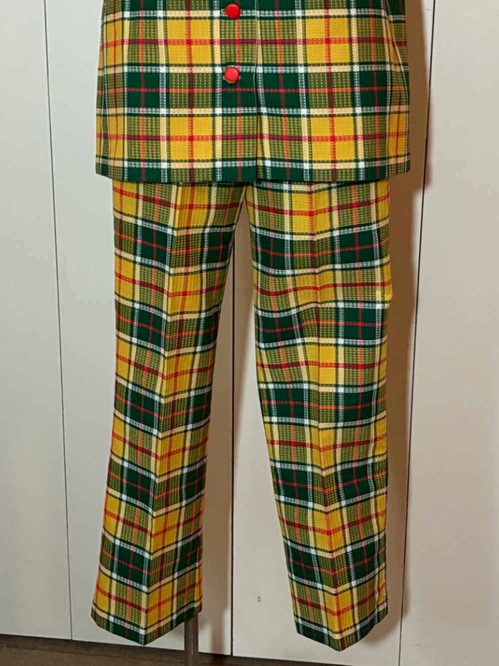 Phil Jacobs 60s-70s Mod MCM Vintage Maternity 2 piece coordinate set Sz 10 - Picture 5 of 8